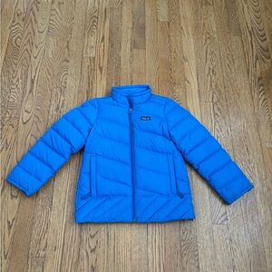 Patagonia Puffer Jacket – Bright Blue | Girls Size S (8)